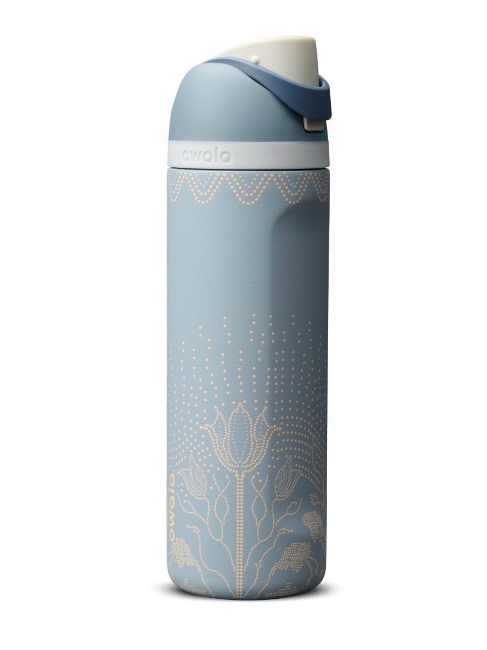🌷Owala Water Bottle 24oz FreeSip Studded Garden Special Edition NWT In Hand